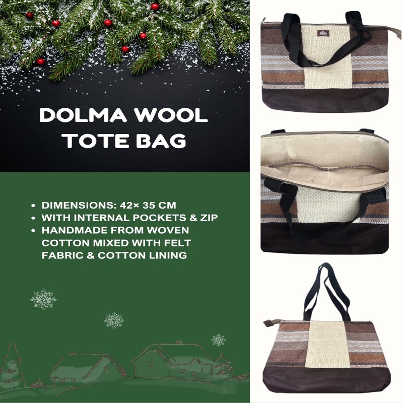 Dolma Wool Tote Bag