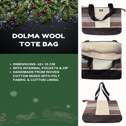 Dolma Wool Tote Bag